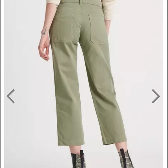 Lucky Brand Mid Rise Crop Wide Leg Jean - Picture 5 of 7